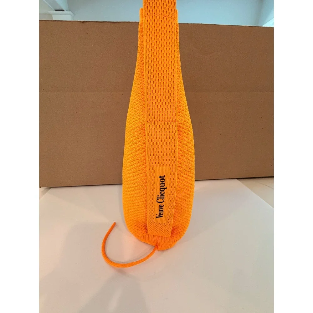 Veuve Clicquot Orange Ice Jacket Champagne Bottle Cooler Thermal Sleeve Reusable